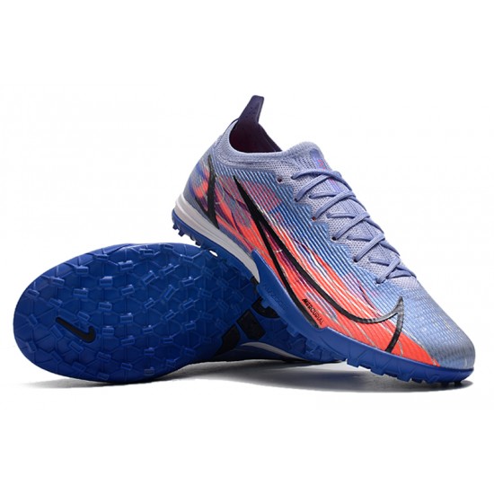 Nike Mercurial Vapor 14 Elite TF Low Blue Pink Black Men Football Boots