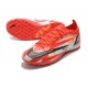 Nike Mercurial Vapor 14 Elite TF Low Red White Men Football Boots