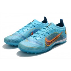 Nike Mercurial Vapor 14.5 Elite TF Low Blue Orange Men Football Boots