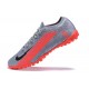 Nike Mercurial Vapor 13 Elite TF Black Gray Orange Low Men Football Boots