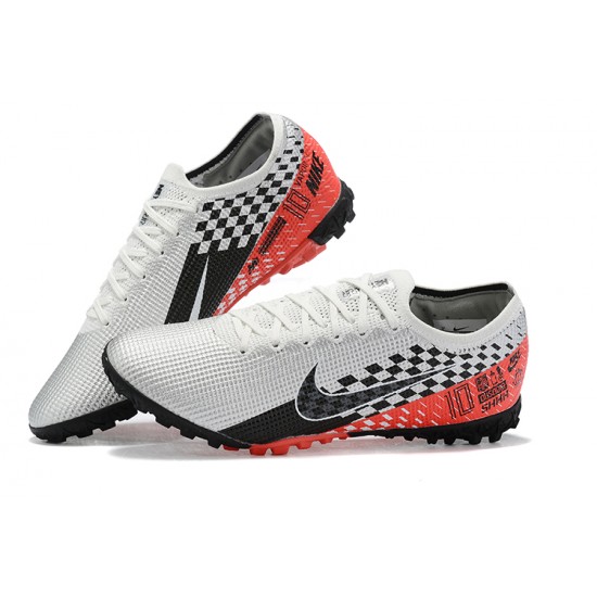 Nike Mercurial Vapor 13 Elite TF Black Orange White Low Men Football Boots