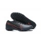 Nike Mercurial Vapor 13 Elite TF Black Red Low Men Football Boots