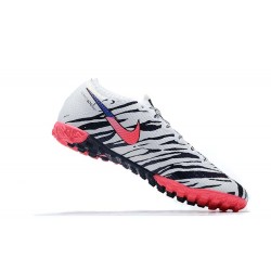 Nike Mercurial Vapor 13 Elite TF Black White Pink Blue Low Men Football Boots