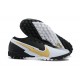 Nike Mercurial Vapor 13 Elite TF Black Yellow Gold White Low Men Football Boots