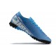Nike Mercurial Vapor 13 Elite TF Blue White Black Low Men Football Boots
