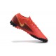 Nike Mercurial Vapor 13 Elite TF Red Gold Black Low Men Football Boots