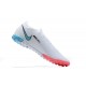 Nike Mercurial Vapor 13 Elite TF White Blue Pink Black Low Men Football Boots