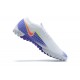 Nike Mercurial Vapor 13 Elite TF White Purple Low Men Football Boots