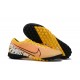 Nike Mercurial Vapor 13 Elite TF Yellow White Black Low Men Football Boots