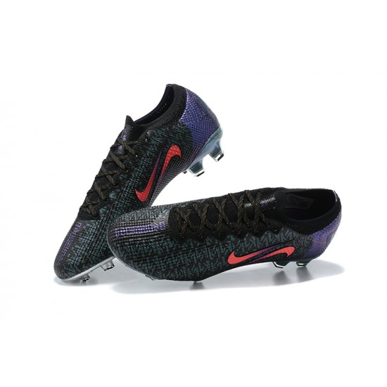 Nike Mercurial Vapor VII 13 Elite FG Black Orange Black Low Men Football Boots