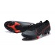 Nike Mercurial Vapor VII 13 Elite FG Black Orange Low Men Football Boots