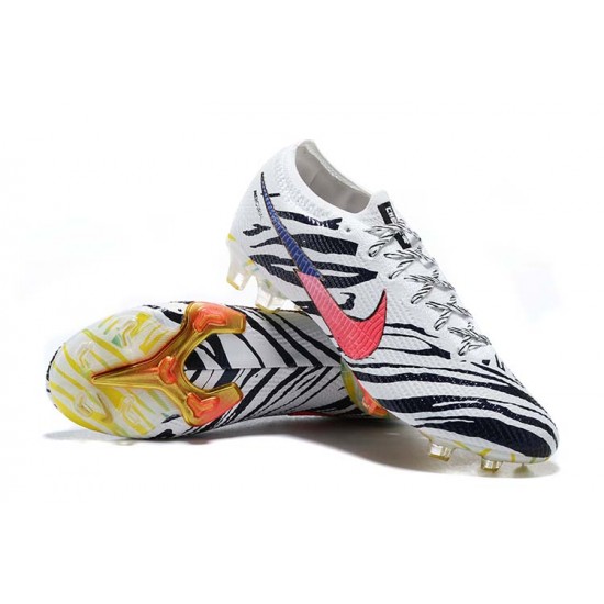 Nike Mercurial Vapor VII 13 Elite FG Black White Pink Low Men Football Boots