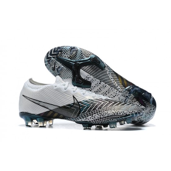 Nike Mercurial Vapor VII 13 Elite FG Gray Black Blue Low Men Football Boots