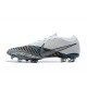 Nike Mercurial Vapor VII 13 Elite FG Gray Black Blue Low Men Football Boots