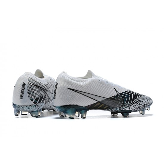 Nike Mercurial Vapor VII 13 Elite FG Gray Black Blue Low Men Football Boots