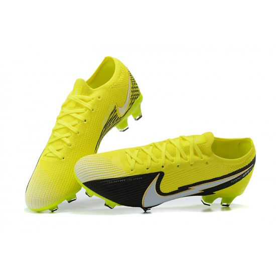 Nike Mercurial Vapor VII 13 Elite FG Light/Yellow Black Low Men Football Boots