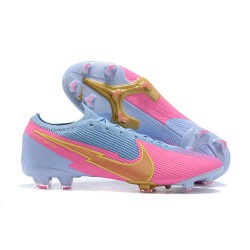 Nike Mercurial Vapor VII 13 Elite FG Pink Blue Low Men Football Boots