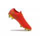 Nike Mercurial Vapor VII 13 Elite FG Red Gold Low Men Football Boots