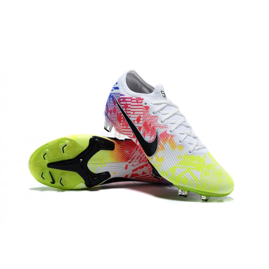 Nike Mercurial Vapor XIII Elite FG Yellow Green Blue Pink Low Men Football Boots