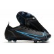 Nike Mercurial Vapor XIV Elite FG Low Black Blue Men Football Boots