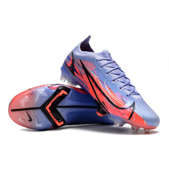 Nike Mercurial Vapor XIV Elite FG Low Blue Pink Women/Men Football Boots