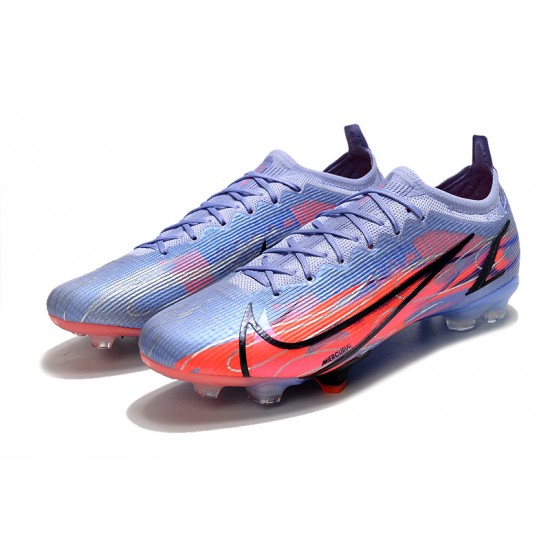 Nike Mercurial Vapor XIV Elite FG Low Blue Pink Women/Men Football Boots