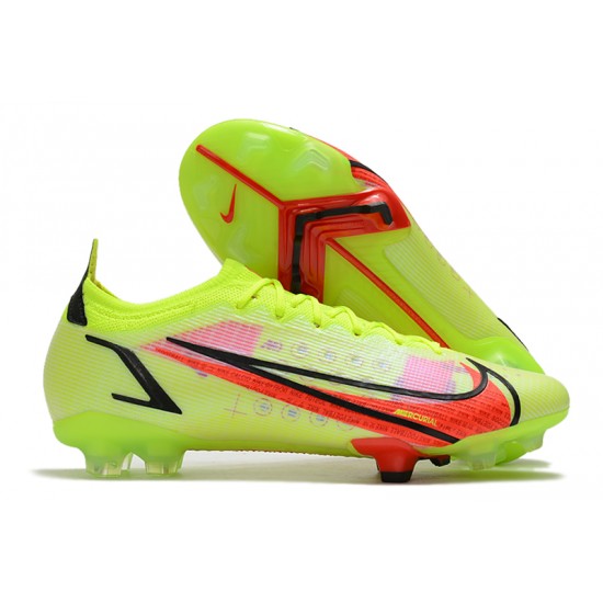 Nike Mercurial Vapor XIV Elite FG Low Yellow Orange Men Football Boots