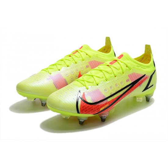 Nike Mercurial Vapor XIV Elite SG PRO Anti Clog Low Chartreuse Men Football Boots