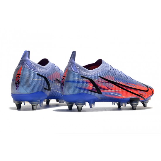 Nike Mercurial Vapor XIV Elite SG PRO Anti Clog Low Deep Blue Men Football Boots
