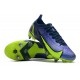 Nike Mercurial Vapor XIV Elite SG PRO Anti Clog Low Deep Blue Yellow Men Football Boots