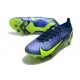 Nike Mercurial Vapor XIV Elite SG PRO Anti Clog Low Deep Blue Yellow Men Football Boots