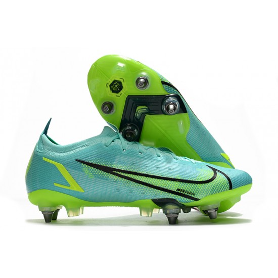 Nike Mercurial Vapor XIV Elite SG PRO Anti Clog Low Turqoise Men Football Boots