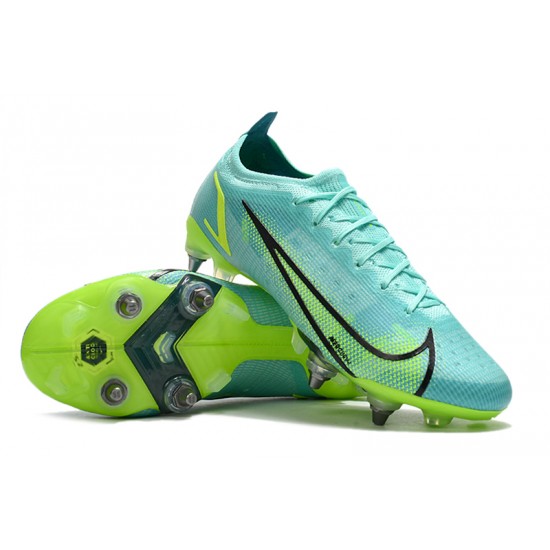 Nike Mercurial Vapor XIV Elite SG PRO Anti Clog Low Turqoise Men Football Boots