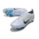 Nike Mercurial Vapor XIV Elite SG PRO Anti Clog Low White Blue Men Football Boots