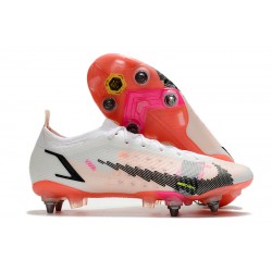 Nike Mercurial Vapor XIV Elite SG PRO Anti Clog Low White Men Football Boots