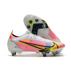 Nike Mercurial Vapor XIV Elite SG PRO Anti Clog Low White Pink Men Football Boots