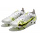 Nike Mercurial Vapor XIV Elite SG PRO Anti Clog Low White Yellow Men Football Boots