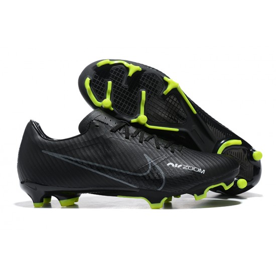 Nike Mercurial Vapor XV FG Black Green Men Low Football Boots