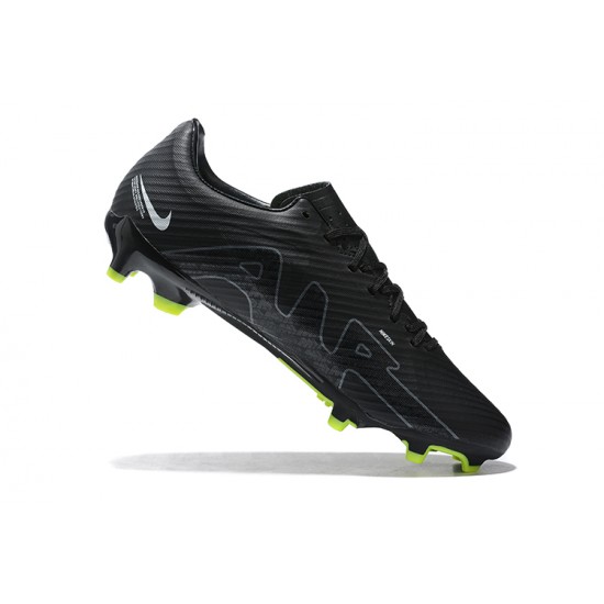 Nike Mercurial Vapor XV FG Black Green Men Low Football Boots