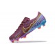 Nike Mercurial Vapor XV FG Deepwine Gold Blue Men Low Football Boots