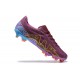 Nike Mercurial Vapor XV FG Deepwine Gold Blue Men Low Football Boots