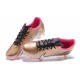Nike Mercurial Vapor XV FG Gold Pink Black White Men Low Football Boots