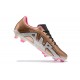 Nike Mercurial Vapor XV FG Gold Pink Black White Men Low Football Boots