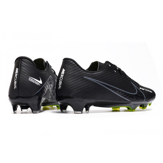 Nike Mercurial Vapor XV FG Low Black Yellow Men Football Boots