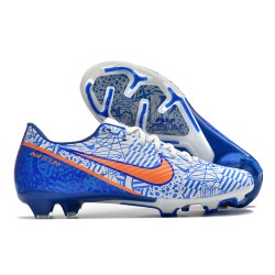 Nike Mercurial Vapor XV FG Low White Blue Men Football Boots