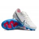 Nike Mercurial Vapor XV FG Low White Light Blue Men Football Boots