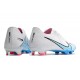 Nike Mercurial Vapor XV FG Low White Light Blue Men Football Boots