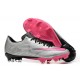 Nike Mercurial Vapor XV FG Silver Pink Black Men Low Football Boots