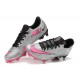 Nike Mercurial Vapor XV FG Silver Pink Black Men Low Football Boots