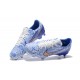 Nike Mercurial Vapor XV FG White Gold Blue Men Low Football Boots